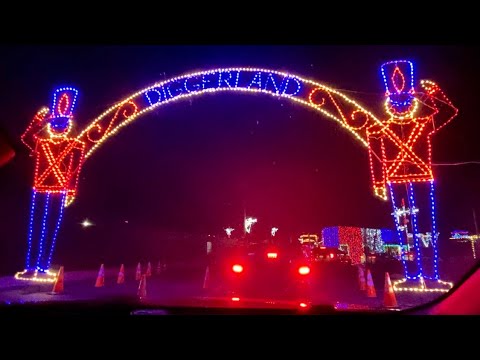 Diggerland USA “Holidig” Drive-Thru Light Show 2021