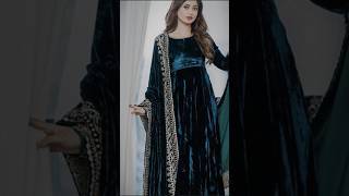 Velvet Dresses designs 2024  | Winter collection 🤩💯 | #winterdress #winter #velvet #dress