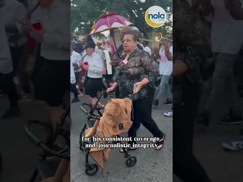 New Orleans honors life of WWL TV news anchor Eric Paulsen with second line parade