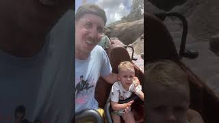 MY 2 YEAR OLD RIDES SEVEN DWARFS MINE TRAIN! #disney #magickingdom #rollercoaster