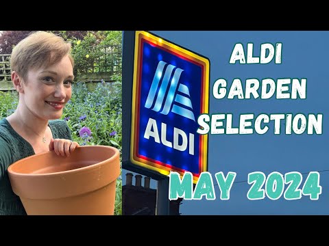 What did I find in the ALDI GARDEN LIVING section in May 2024?