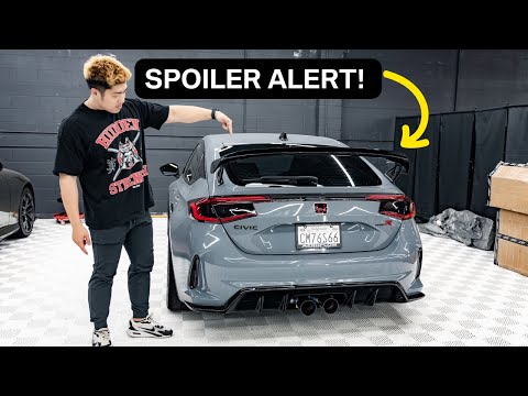 WING EXTENSION | 2023+ HONDA CIVIC FL5 TYPE R