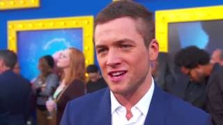 Sing Premiere Taron Egerton Interview