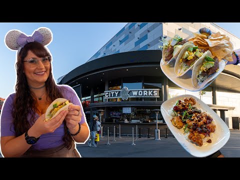 City Works Eatery & Pour House SUPER BOWL 🏈 Disney Springs food review 2025