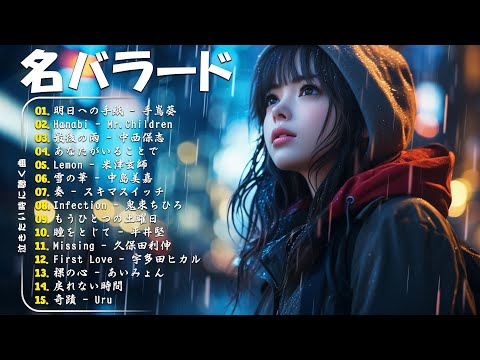 落ち込んだ時に聴く曲！泣きたい時に聴 !応援歌 🎵 元気が出る曲！前向きになれる歌！J POP 泣き歌 号泣 感動 バラード