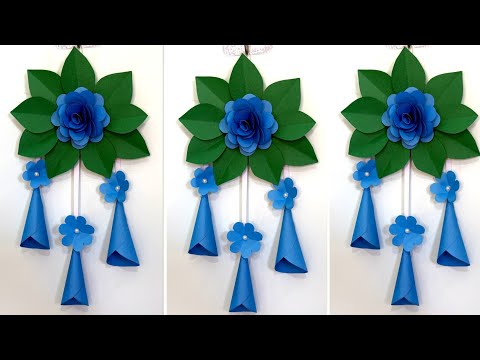 Beautiful and Easy Paper Wall Hanging | Paper Craft For Home Decoration | Craft idea for home decor