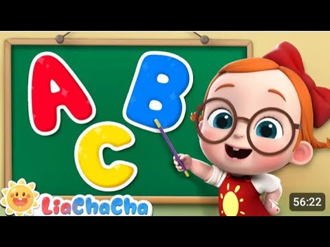 Little teacher Lia teaches ABC, AAA Numbers,Colors and More! |Kids Songs & NurseryRhymes |LiaChaCha