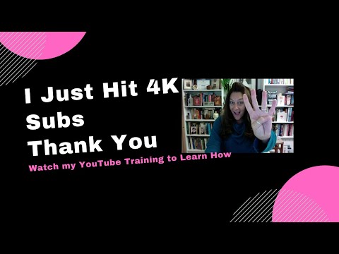 WOW I Just hit 4k Subscribers on YouTube Let me show you how I did it!