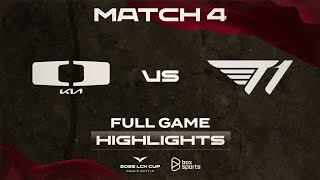 FULL HIGHLIGHTS DK vs T1 | MATCH 4 | 2025 LCK CUP GROUP BATTLE | 01.16.2025