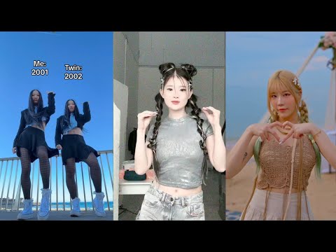 Kika kim × Kagiris twins × Sia jiwoo × Homm9k × Ten yujin Tiktok Dance Challenges Compilation 🔥💖||