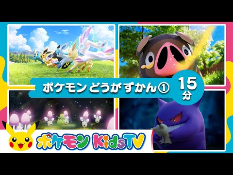 【ポケモン公式】ポケモン動画図鑑①－ポケモン Kids TV【Nonverbal】