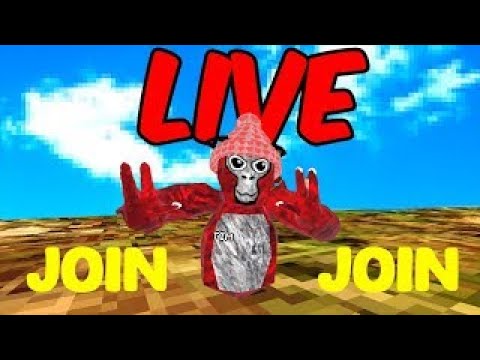 🔴BEATING GORILLA TAG ONLY UP LIVE | SUB = FALL✨🔴(#gorillatag)🦍JOIN!