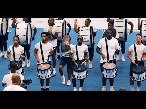 War and Thunder Upperclassmen Battle JSU's Freshmen drummers during Thee Merge 2024