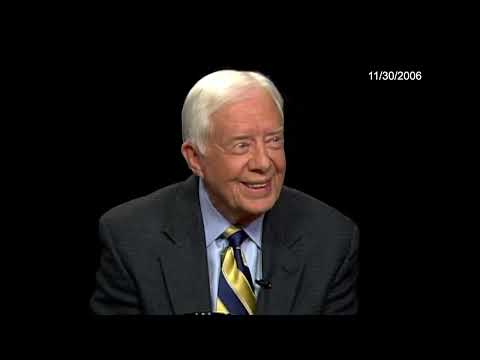 President Carter on His Own Epitaph