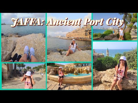 MUST VISIT IN TEL AVIV ISRAEL: Breathtaking JAFFA Ancient Port City #walkingtour #walkwithme