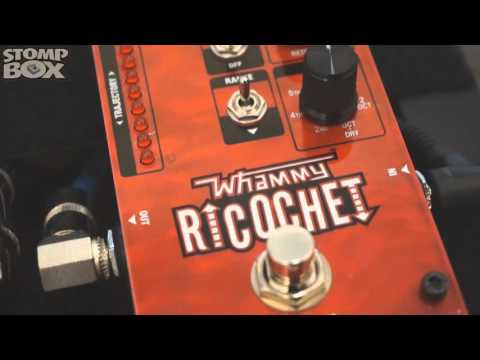 Digitech Whammy Ricochet Pedal at Frankfurt Musikmesse 2016