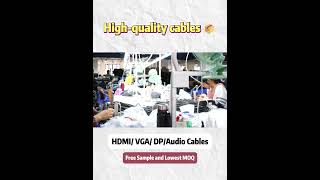 HDMI Cables bulk orders welcome  #cablefactory #hdmi #factory #odm #oem