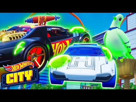 Toxic Slime Turned Loose in Hot Wheels City!