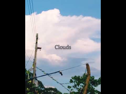 Do you like clouds ☁️#aesthetic #nature #bluesky #clouds