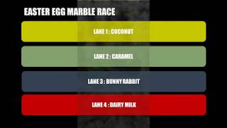 Easter Egg Elimination race