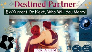 Destined PARTNER❣️Ex/Current OR Next✨ Who Will You Marry💏☯️Pick A Card In Hindi🌺🔮Timeless Reading