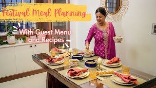 Time Saving Festival Meal Planning Ideas | Delicious and Impressive Diwali Menu for Guests