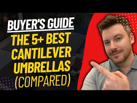 TOP 5 Best Cantilever Umbrellas - Best Cantilever Patio Umbrella Review (2024)