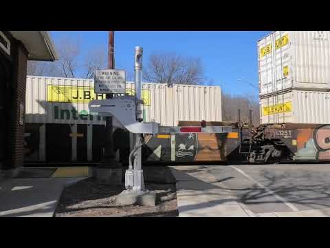 Stough St. Grade Crossing (Hinsdale, IL) 3/5/21