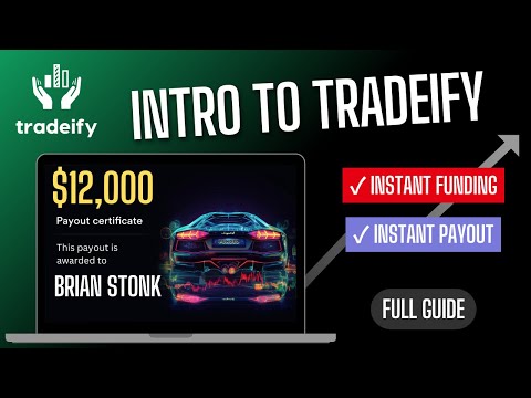 Instant Funding & Payouts with Tradeify! $12K Payout + Full Guide