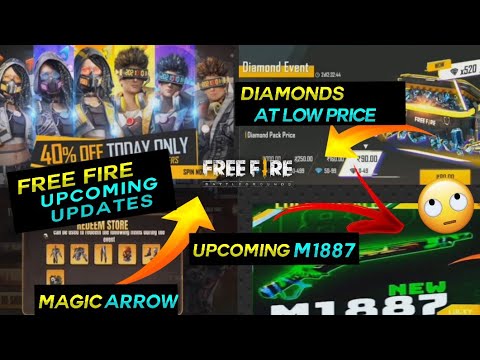 Free Fire Upcoming New Events |Diamonds at low prices |Magic Arrow event in Tamil