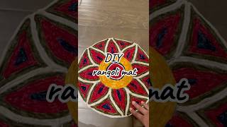 DIY rangoli mat part 1 #rangoli #rangolimat #diyrangoli #diycrafts #diyprojects