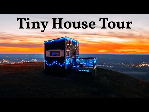 Low Cost Tiny House with an Amazing View Full Tour!