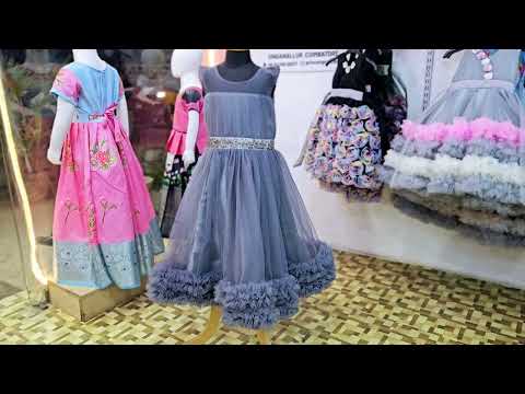 Ash Grey Party Frock for Little Princess from Prince N Princess