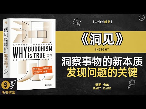 《洞见》洞见思维培养,深度思考技巧,深度思考，发现生活中的真相·听书财富 Listening to Forture