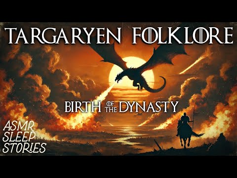 Targaryen Lore & Tales: Aegon’s Conquest & Reign | Cozy Fantasy ASMR | Game of Thrones Bedtime Story