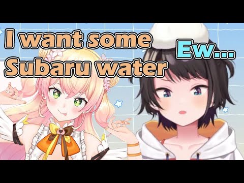 Nene tries to collect Subaru body fluid [hololive/ENG Sub]