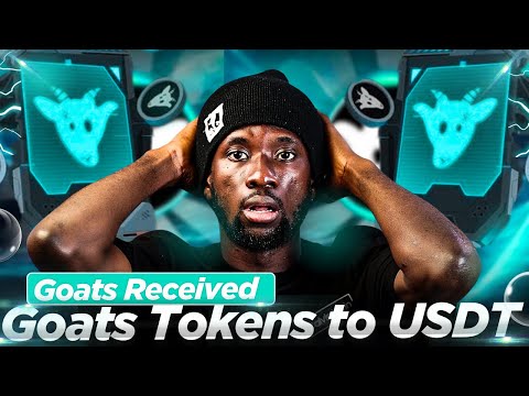 GOATS Withdrawal LIVE - Converting GOATS to USDT Make Money