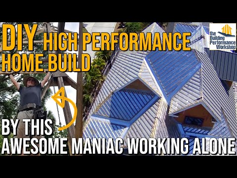 Mark Cave's INCREDIBLE DIY Home Build- Tour of High Performance Construction