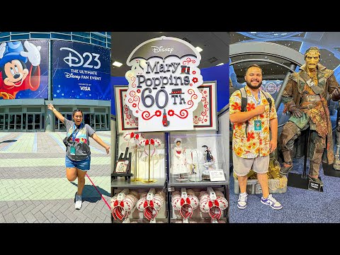 ✨ (DAY 2) Our COMPLETE D23 2024 Expo EXPERIENCE! | EXCLUSIVE Shopping, Food, FUN Booths + MUCH MORE!