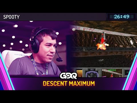 Descent Maximum by Spooty in 26:49 - Awesome Games Done Quick 2025