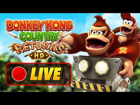 4 Hours of Donkey Kong Country Returns HD Gameplay!