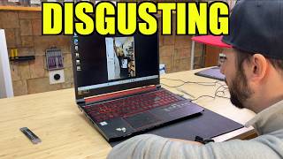 I Bought the Most Disgusting Gaming Laptop I Could Find on Facebook Marketplace