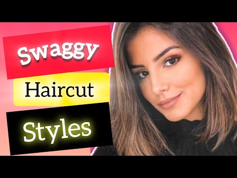 stylish swaggy hair cut|| lovely hair styling for girls