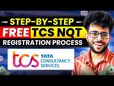 TCS NQT 2025 Registration Process Step by Step Explained |  Complete TCS Next Step Registration ✅