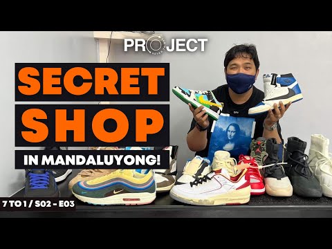 Mandaluyong SECRET SHOP of Legit Hype Sneakers!!! (Tagalog Vlog)