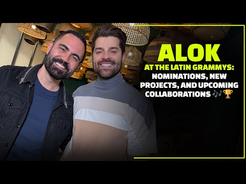 ALOK at the Latin GRAMMYs: Nominations, New Projects, and Upcoming Collaborations 🎶 | Enrique Santos