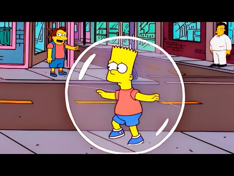 The Simpsons, Now Bart Is Always in a Bubble! The Simpsons 2024 - Best moments