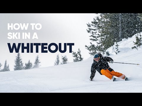 How to Ski in a Whiteout | Learn how to ski in control