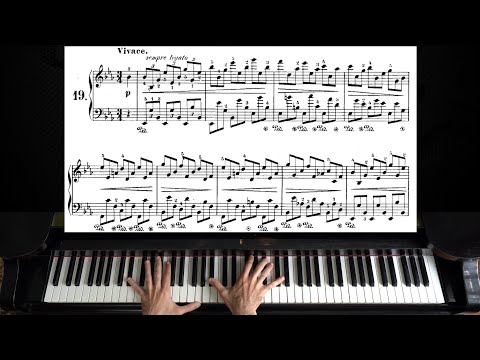 Chopin - Prelude Op. 28, No. 19 | Piano with Sheet Music