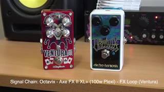 Pedal Demo:  EHX Octavix & Digitech Ventura Vibe